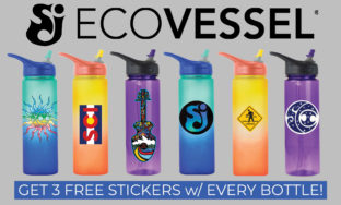 EcoVessel Bottles + FREE SCI STICKERS!