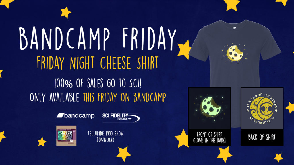 Bandcamp Friday Glow In The Dark Fnc Shirt Unreleased Telluride 1999 Otr The String Cheese Incident
