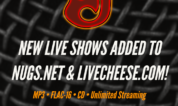 New OTRs added to nugs.net / LiveCheese.com!