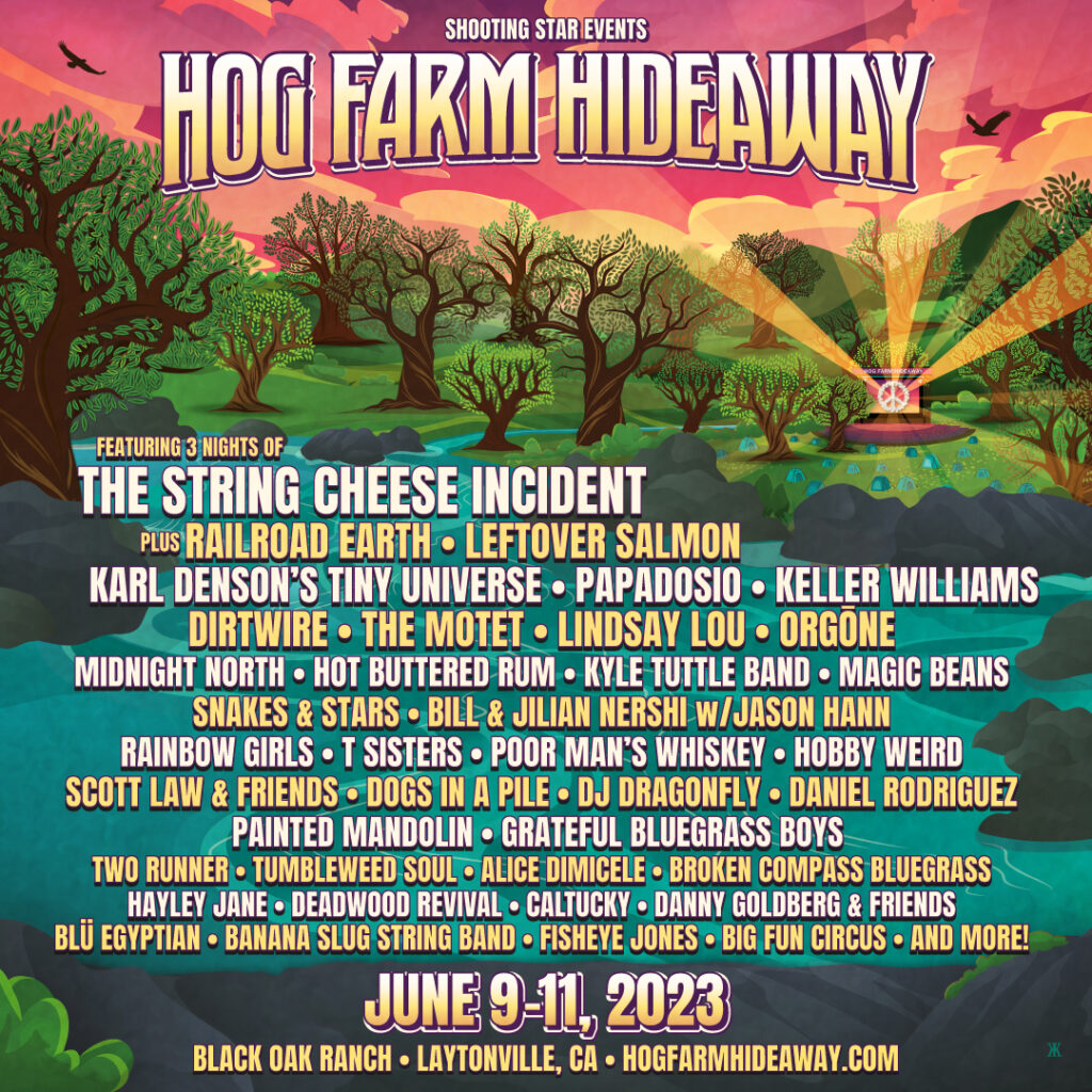 HOG FARM HIDEAWAY Releases Full Lineup! | The String Cheese Incident